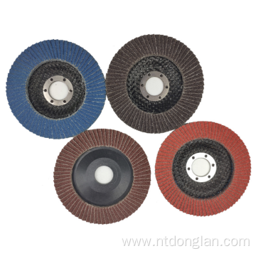 Aluminum oxide flexible flap disc for stainless steel fast cut standard line abrasive grinding wheel